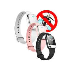 GENERICO - Pulsera Antimosquitos Ultrasónica Repelente Multifuncional.