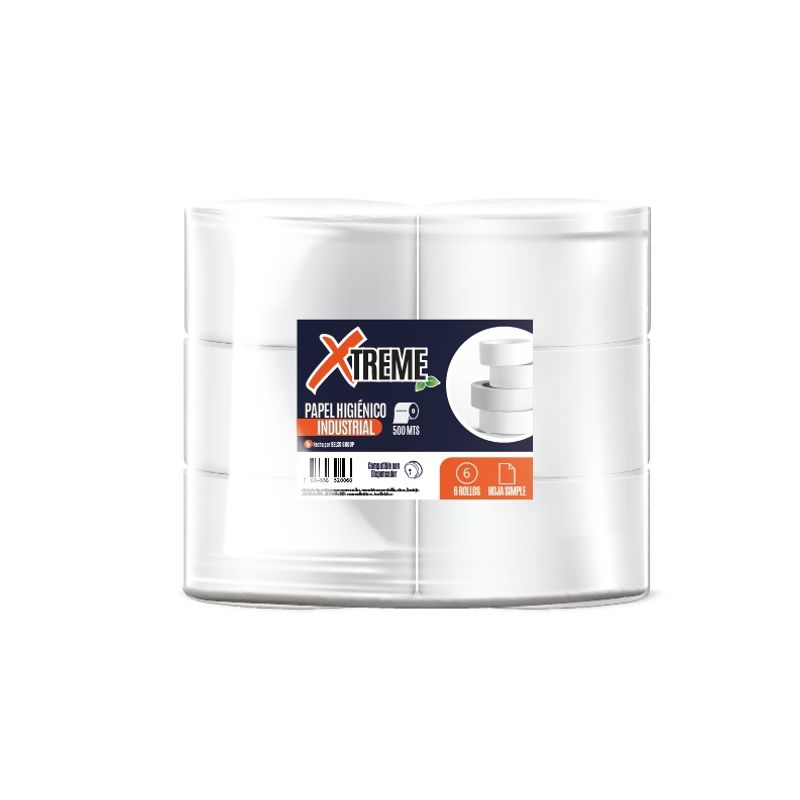 XTREME - PAPEL HIGIENICO BELSÖ HS 6 x 500 MTS.