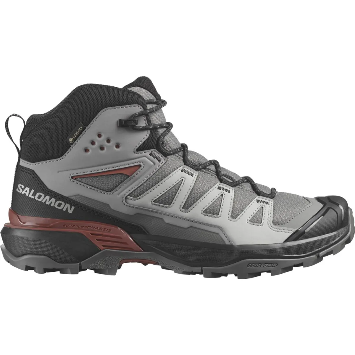 SALOMON - Zapatilla Hombre X Ultra 360 Mid Gtx Gris Salomon