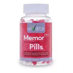 REVITTA WELLNESS - Memory Pills 120 Capsulas 1 Frasco Revitta. Memoria/ Aprendizaje.