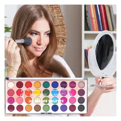 ROMANTIC BEAUTY - Paleta de sombras con 36 colores entre mates y shimmer.