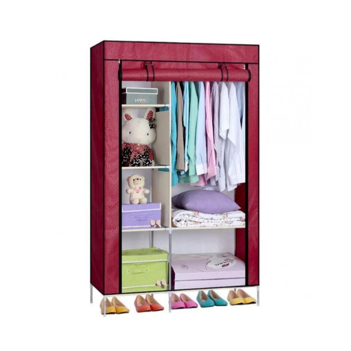 GENERICO - Clóset Para Ropa Portátil Armable Storage Wardrobe
