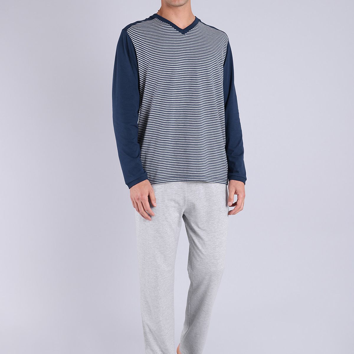 ARROW - Pijama Largo Cuello V Arrow ARROW