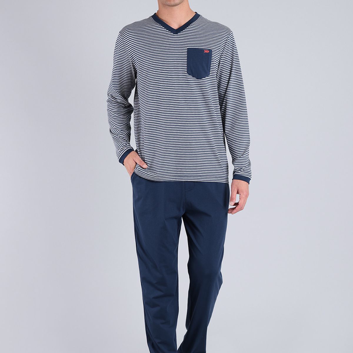 ARROW - Pijama Largo Cuello V Arrow ARROW