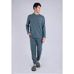 ARROW - Pijama Largo Cuello Redondo