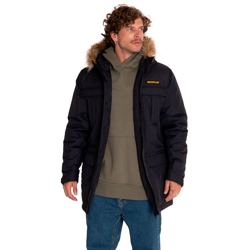 CAT - Parka Hombre Mediumweight Insulated Utility Negro CAT