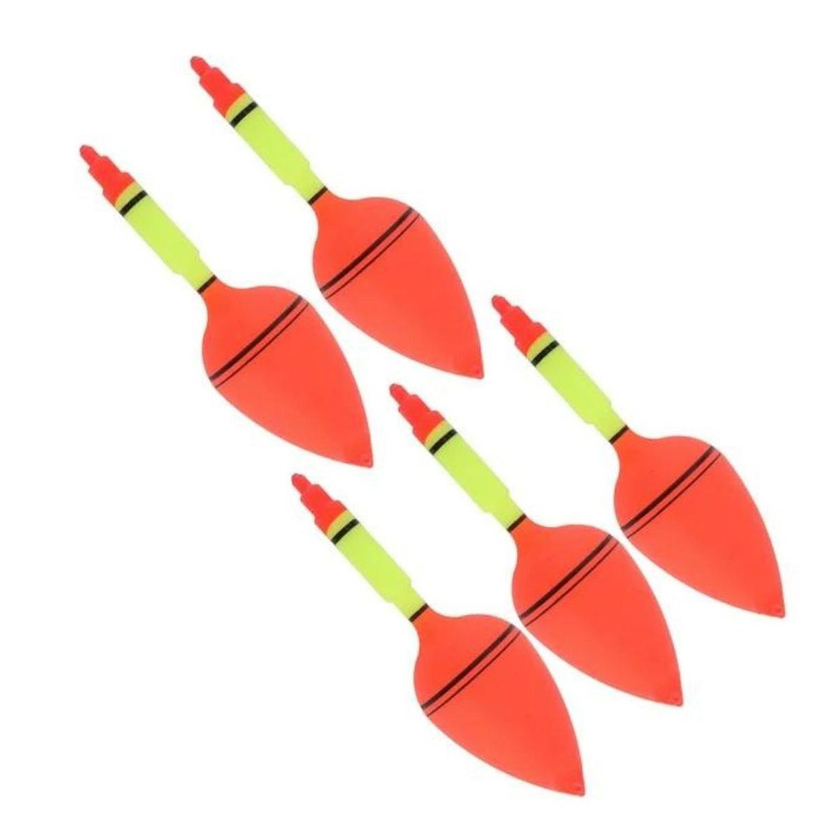 EKOI - Flotadores Bobber De Pesca Pack (05) Piezas Boya de Pesca