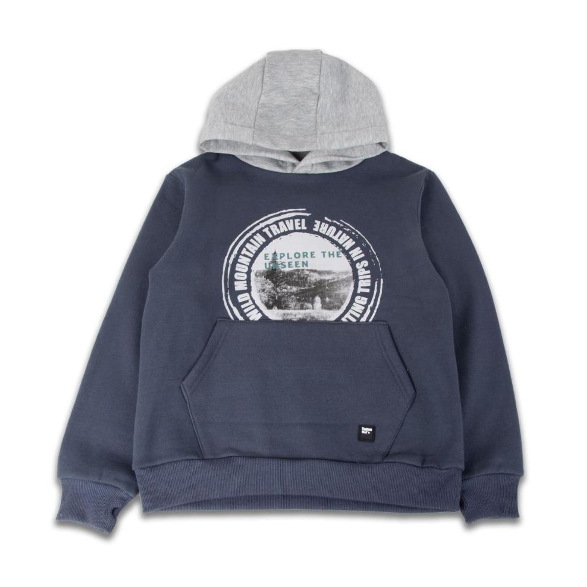 PILLIN - Polerón Niño Gris oscuro Pillin - Gris Oscuro