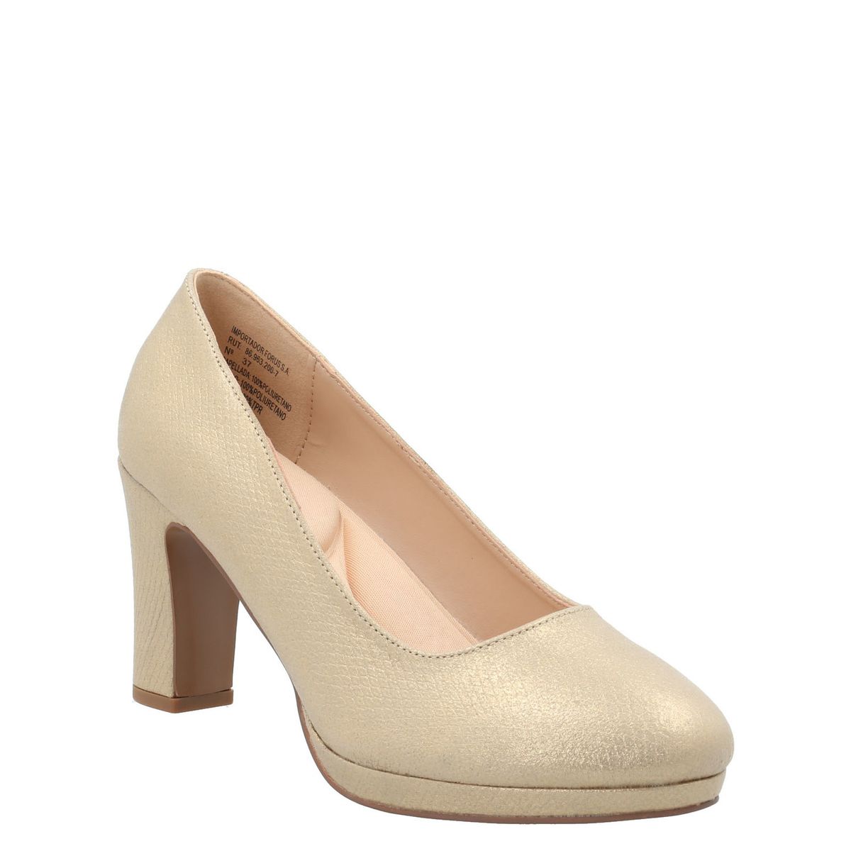 AZALEIA - Zapato Mujer Azucena Dorado AZALEIA