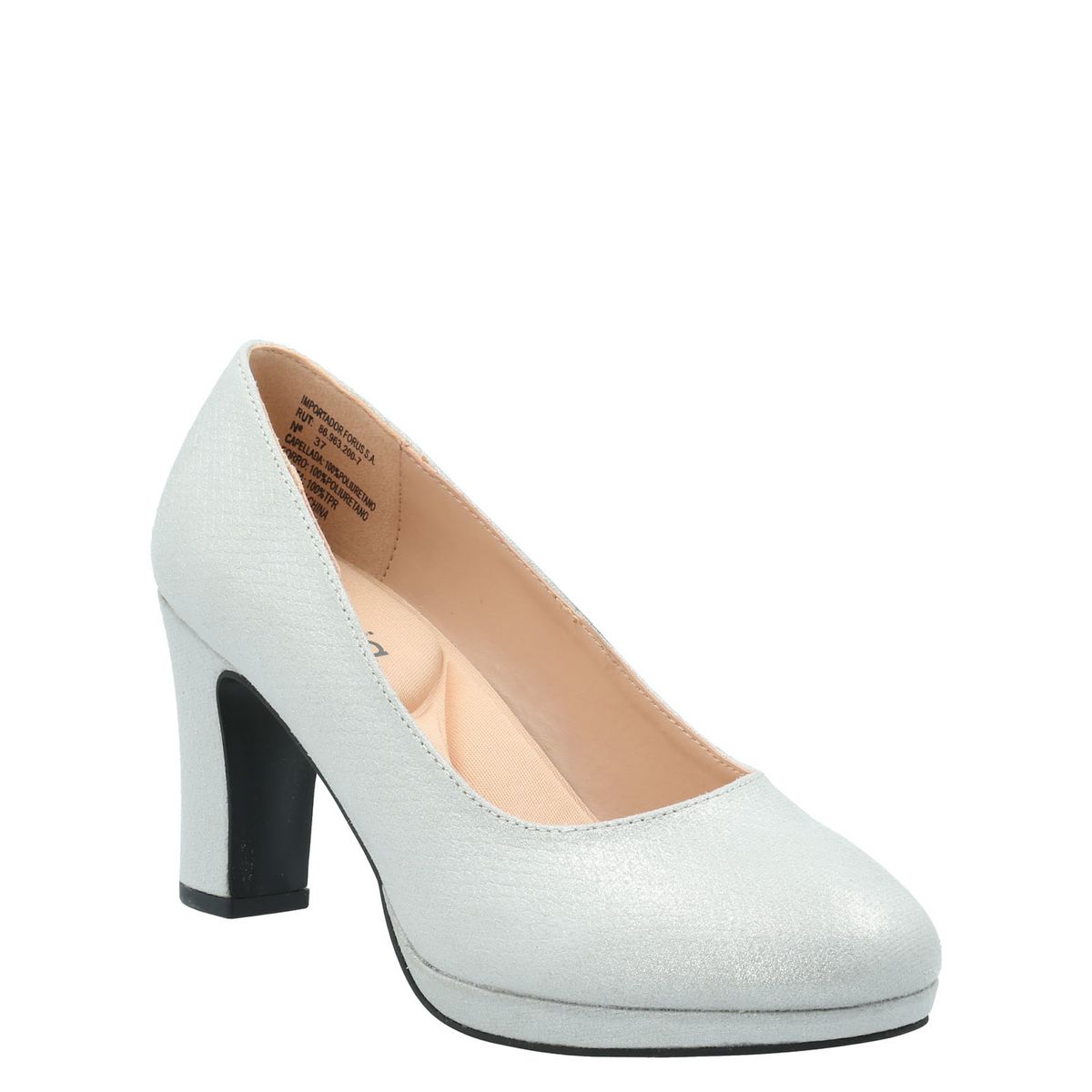 AZALEIA - Zapato Mujer Azucena Plateado AZALEIA