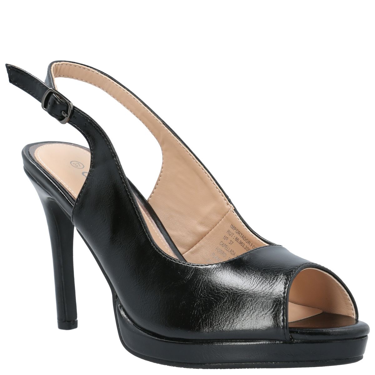 AZALEIA - Zapato Mujer Axa Negro AZALEIA