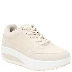 AZALEIA - Zapatilla Mujer Coral Beige