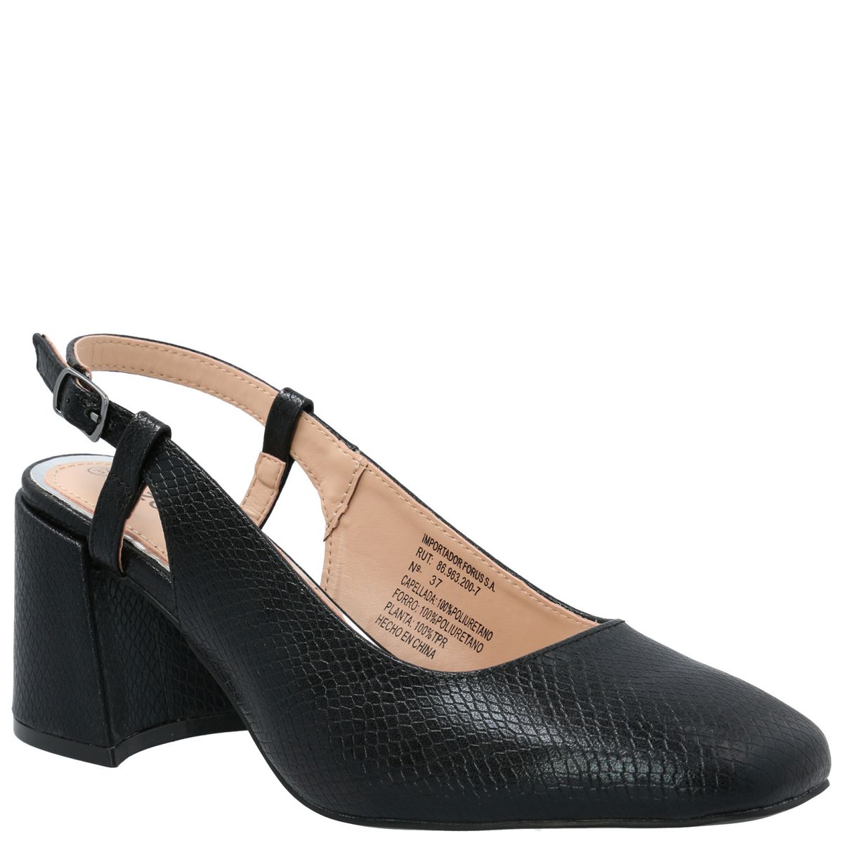 AZALEIA - Zapato Mujer Anto Negro AZALEIA