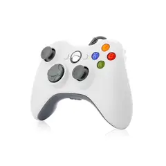 TECNOLAB - Joystick USB para XBOX 360 & PC Wired Edition X-360 White - Blanco