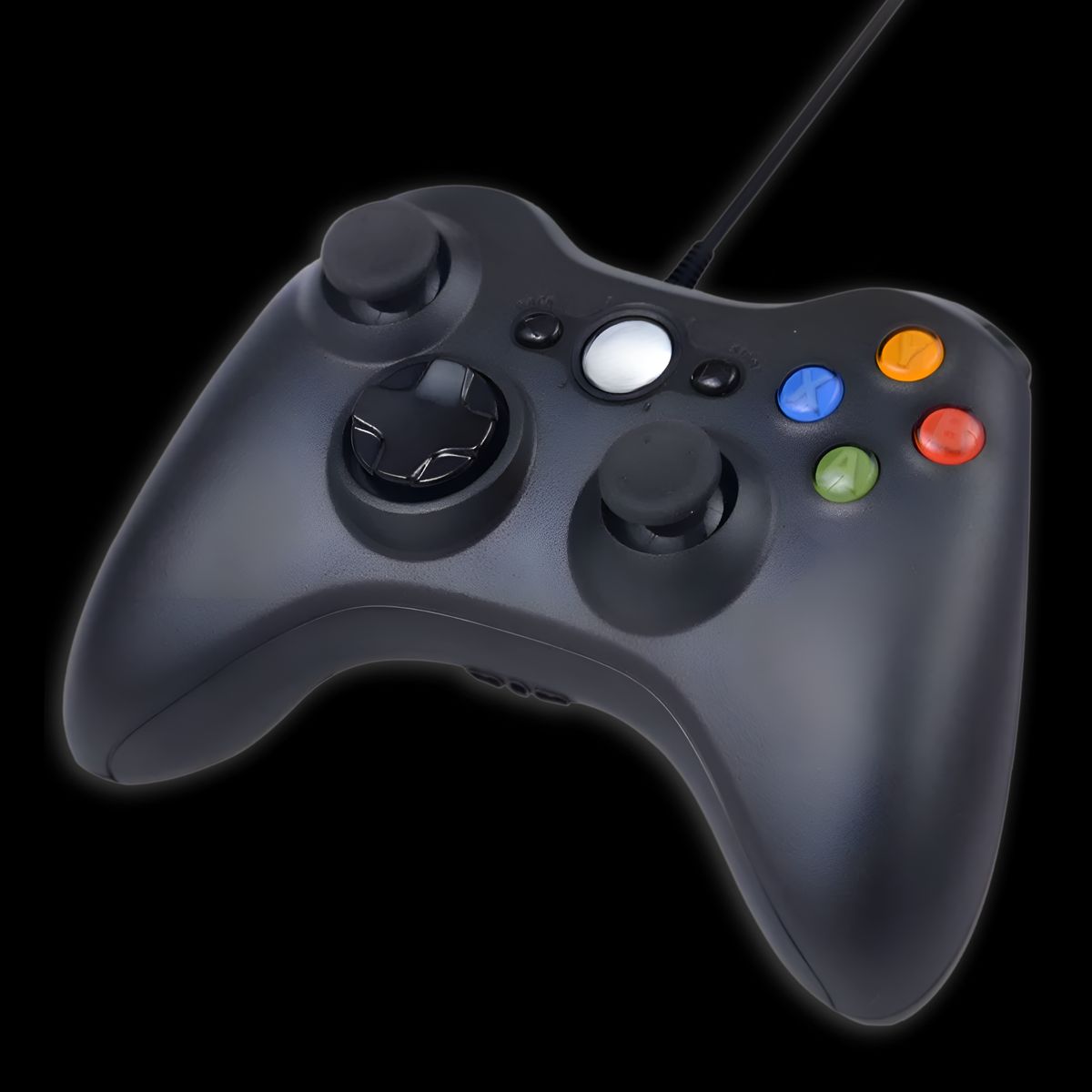 TECNOLAB - Joystick USB para XBOX 360 & PC Wired Edition X-360 Black