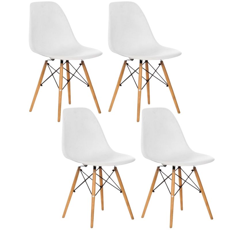 OH MI HOGAR - Pack 4 Sillas Eames Blanco
