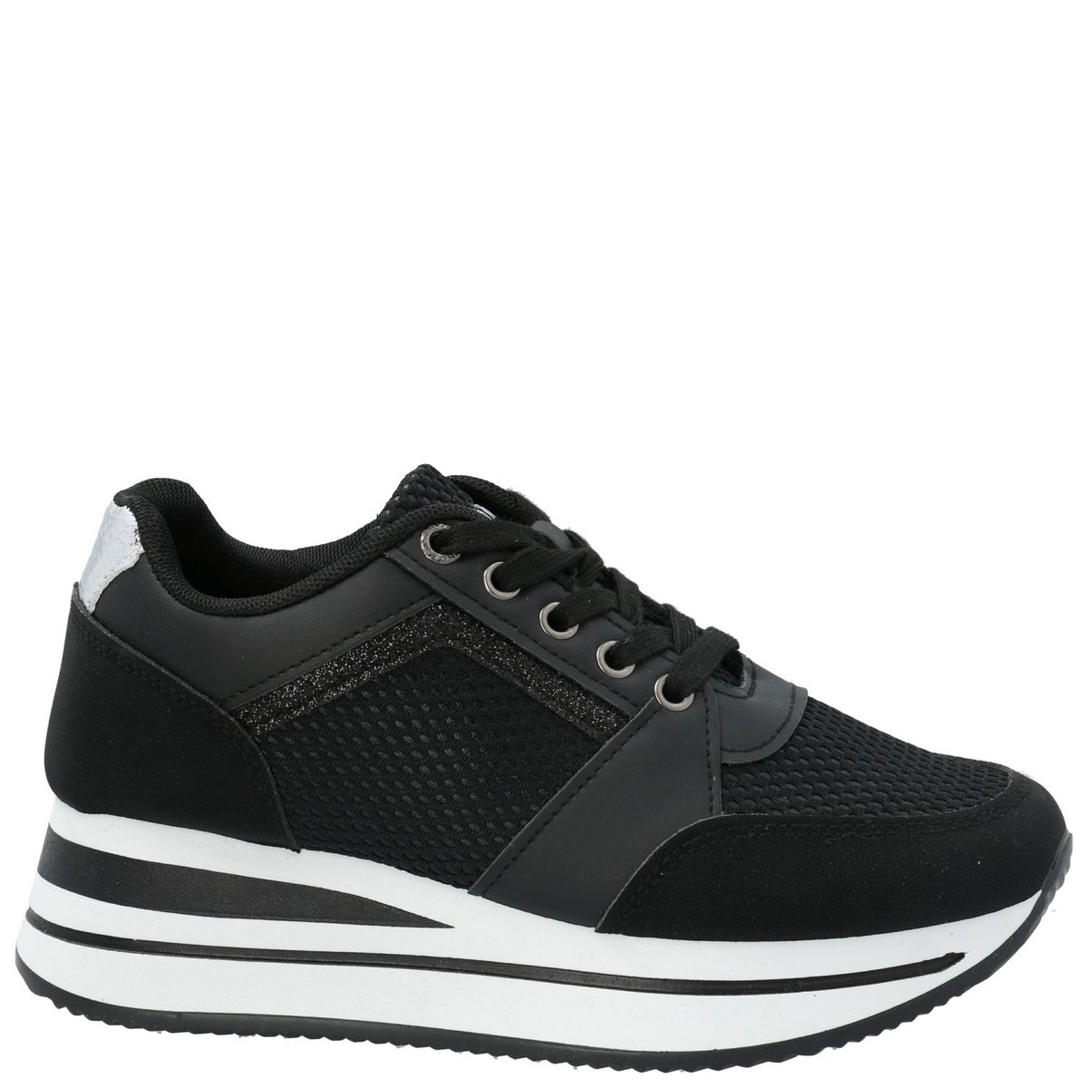 AZALEIA - Zapatilla Mujer Chica Negro AZALEIA