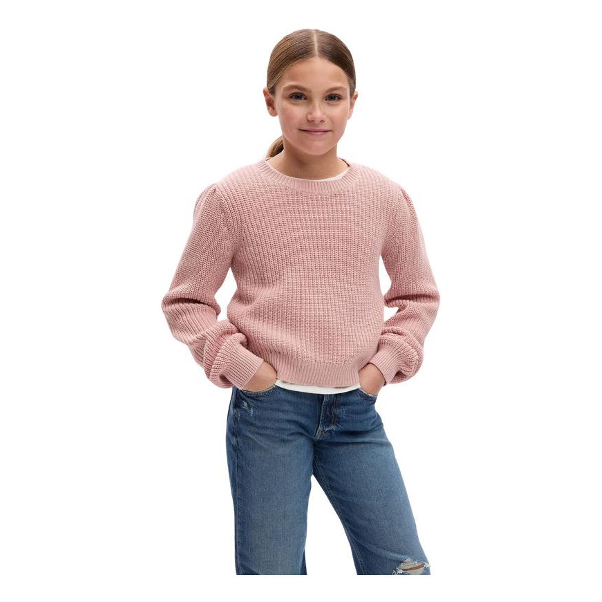 GAP - Chaleco Rosa Liso GAP