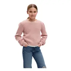 GAP - Chaleco Rosa Liso