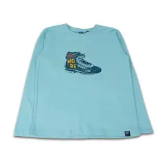 PILLIN - Polera Niño Turquesa - Verde