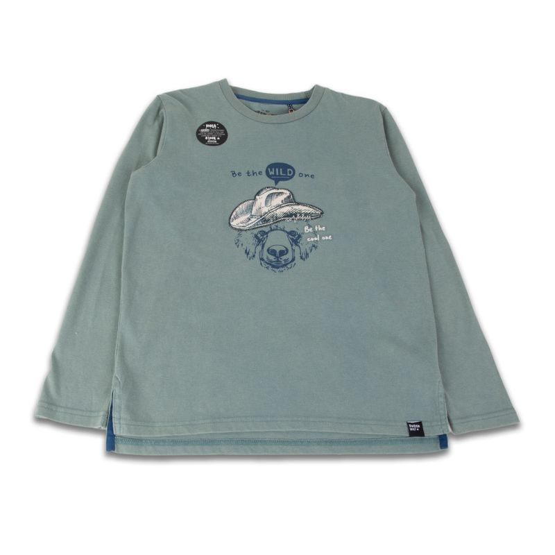 PILLIN - Polera Niño Verde Pillin PILLIN