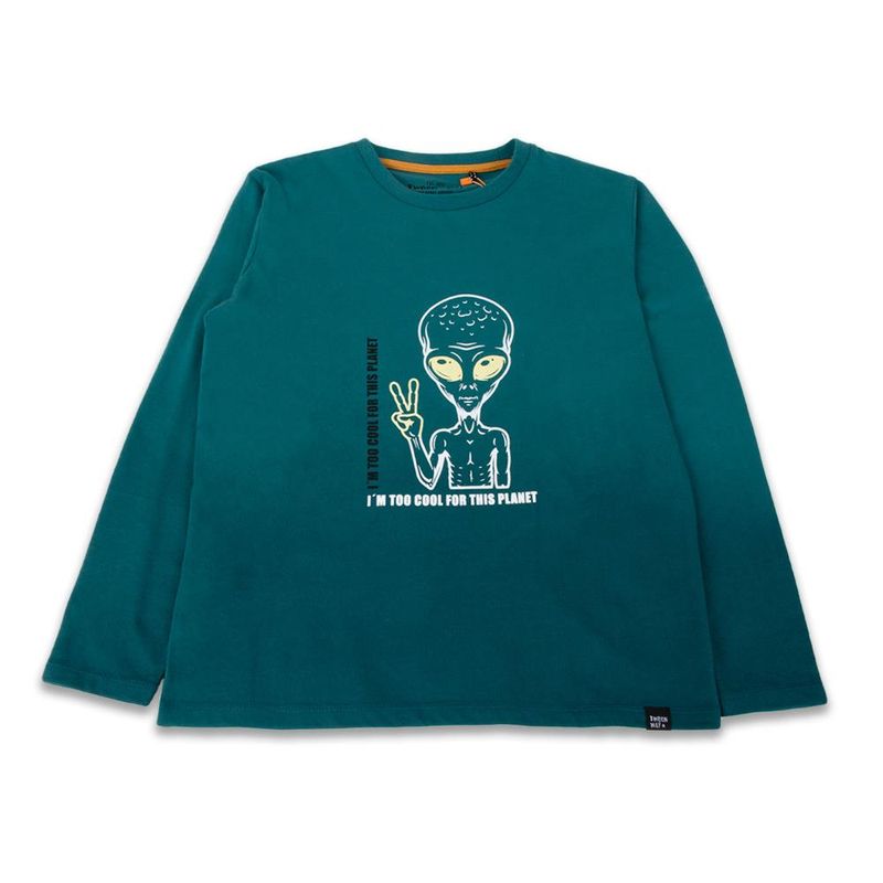 PILLIN - Polera Niño Verde Pillin - Verde