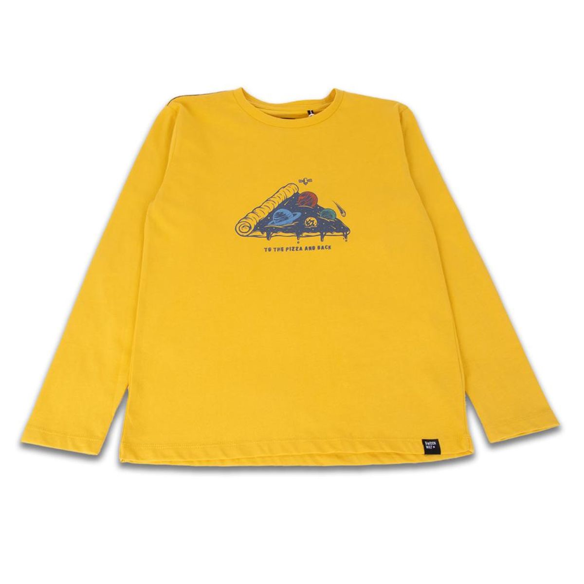 PILLIN - Polera Niño Mostaza Pillin PILLIN