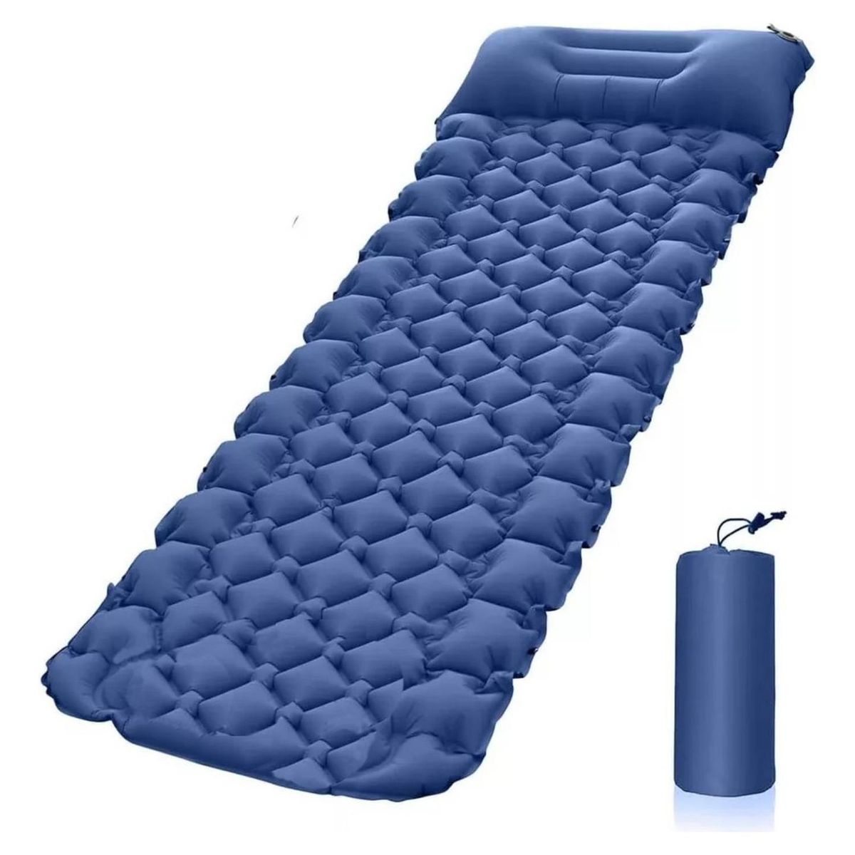 YEP S - colchon Inflable Plegable Para Camping Outdoor - Azul