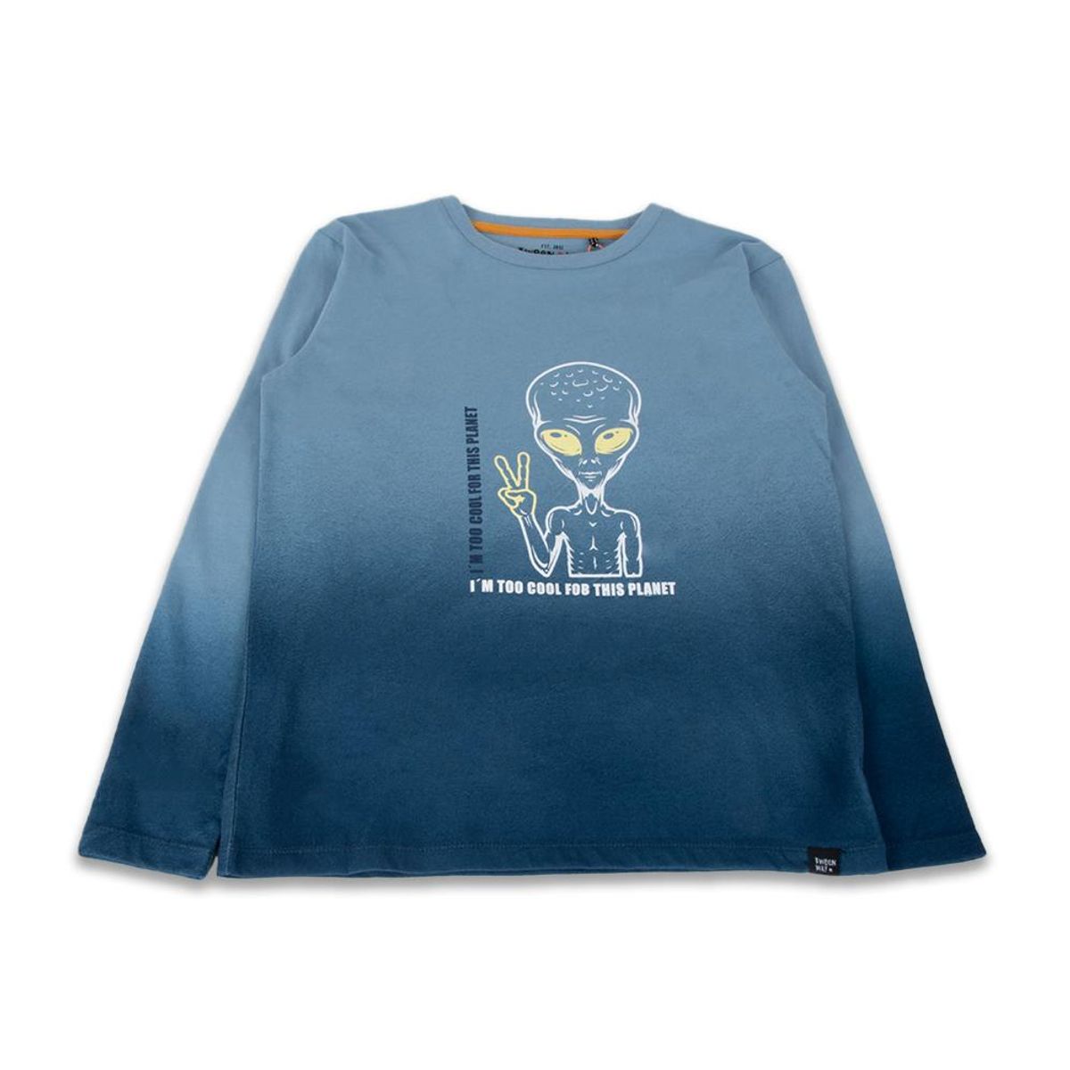 PILLIN - Polera Niño Azul Pillin - Azul