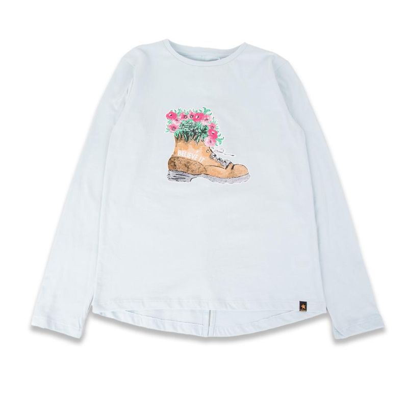 PILLIN - Polera Niña Celeste Pillin - Celeste