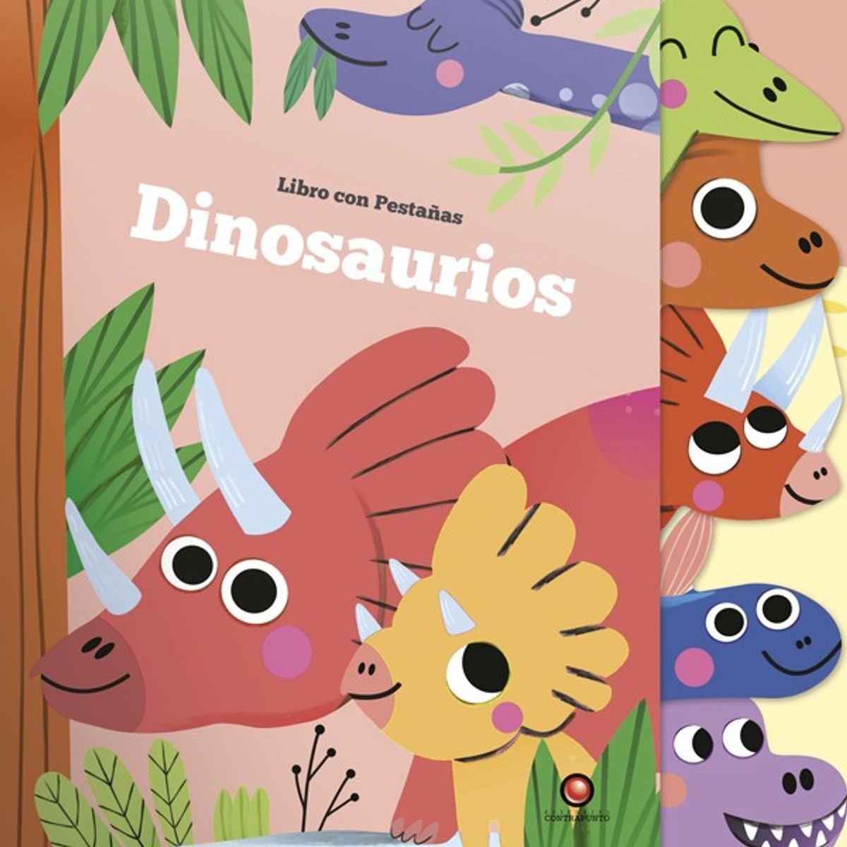 EDITORIAL CONTRAPUNTO - Con Pestañas - Dinosaurios