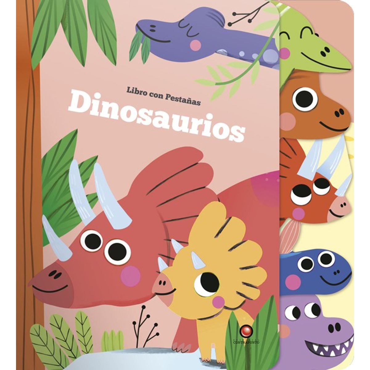 EDITORIAL CONTRAPUNTO - Con Pestañas - Dinosaurios