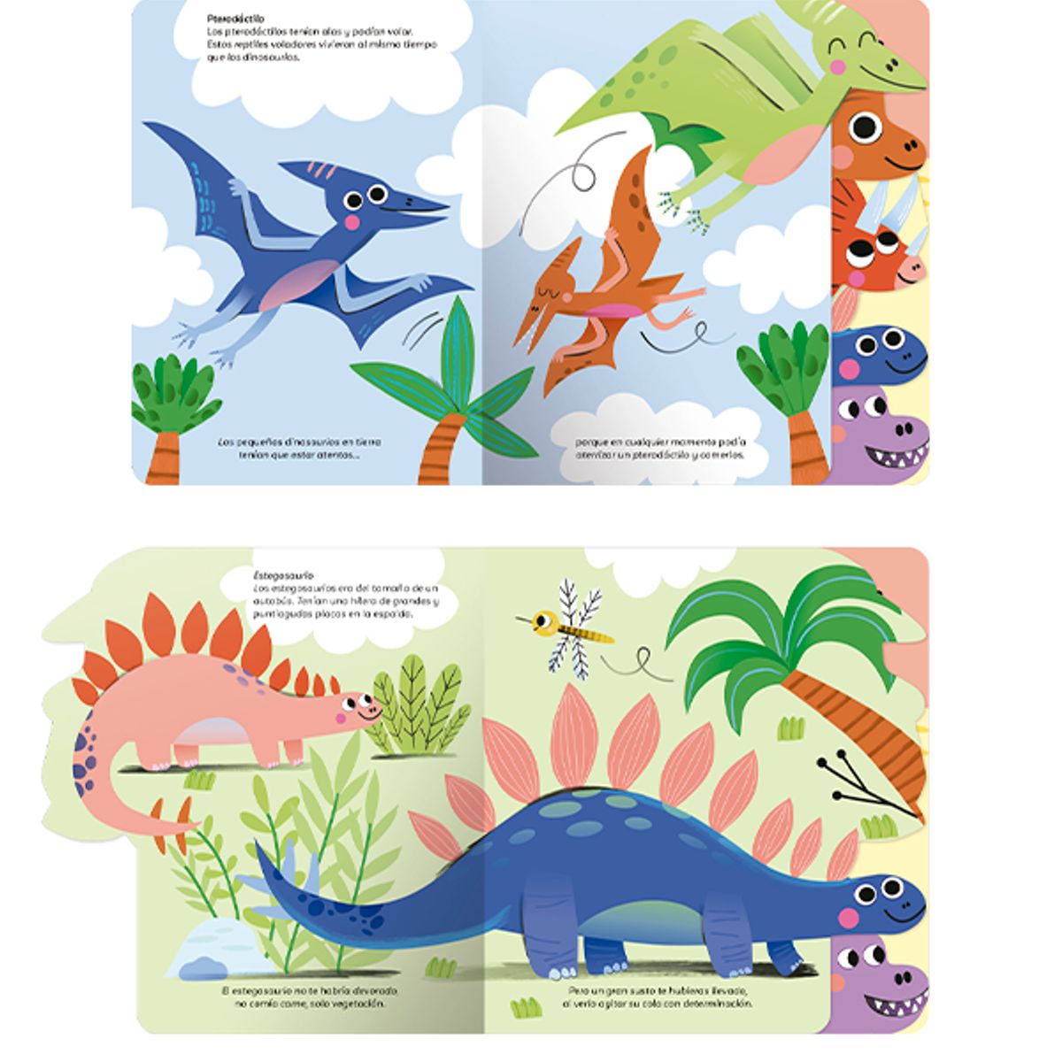 EDITORIAL CONTRAPUNTO - Con Pestañas - Dinosaurios