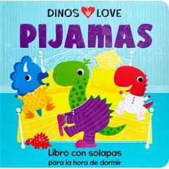 COTTAGE - Libro Dinos Love - Pijamas