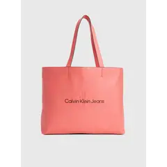 CALVIN KLEIN - Cartera Sculpted Slim Tote Rosado