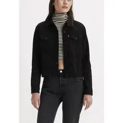 LEVIS - Chaqueta Mujer Slim Original Trucker Negro