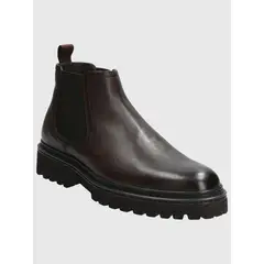HUSH PUPPIES - Botin Cuero Hombre Fort Café