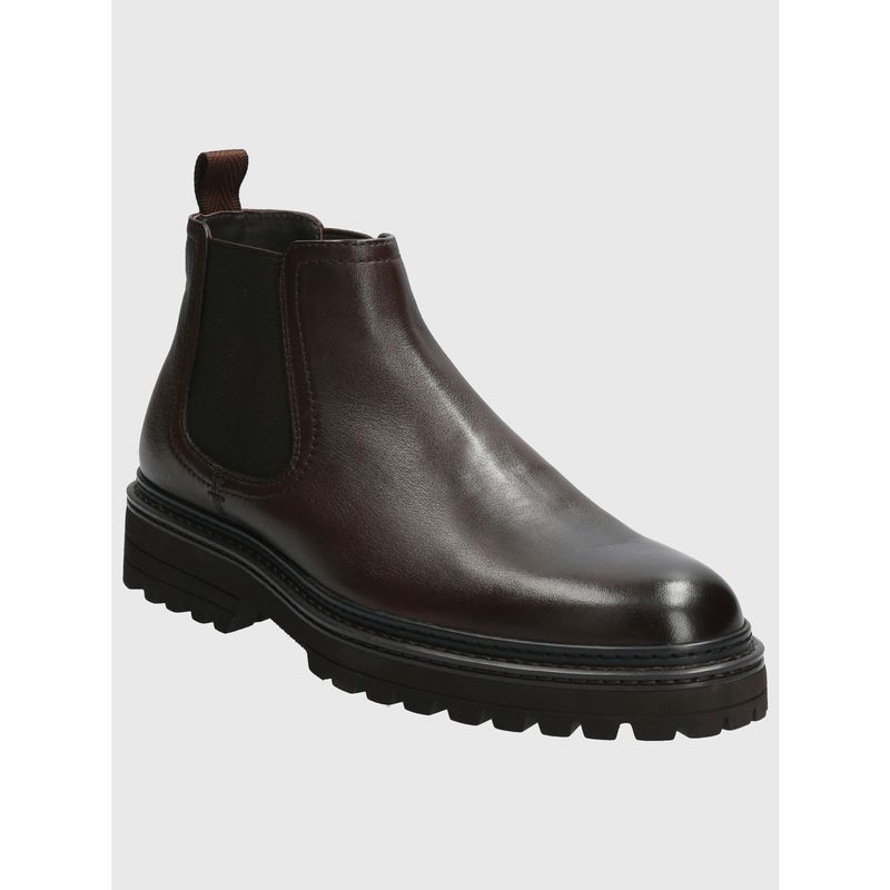 HUSH PUPPIES - Botin Cuero Hombre Fort Café HUSH PUPPIES