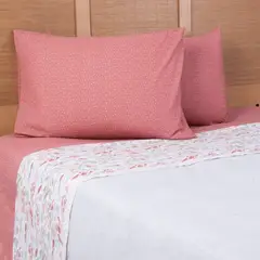 MASHINI - Sábana King 144 Hilos Estampada Ravena