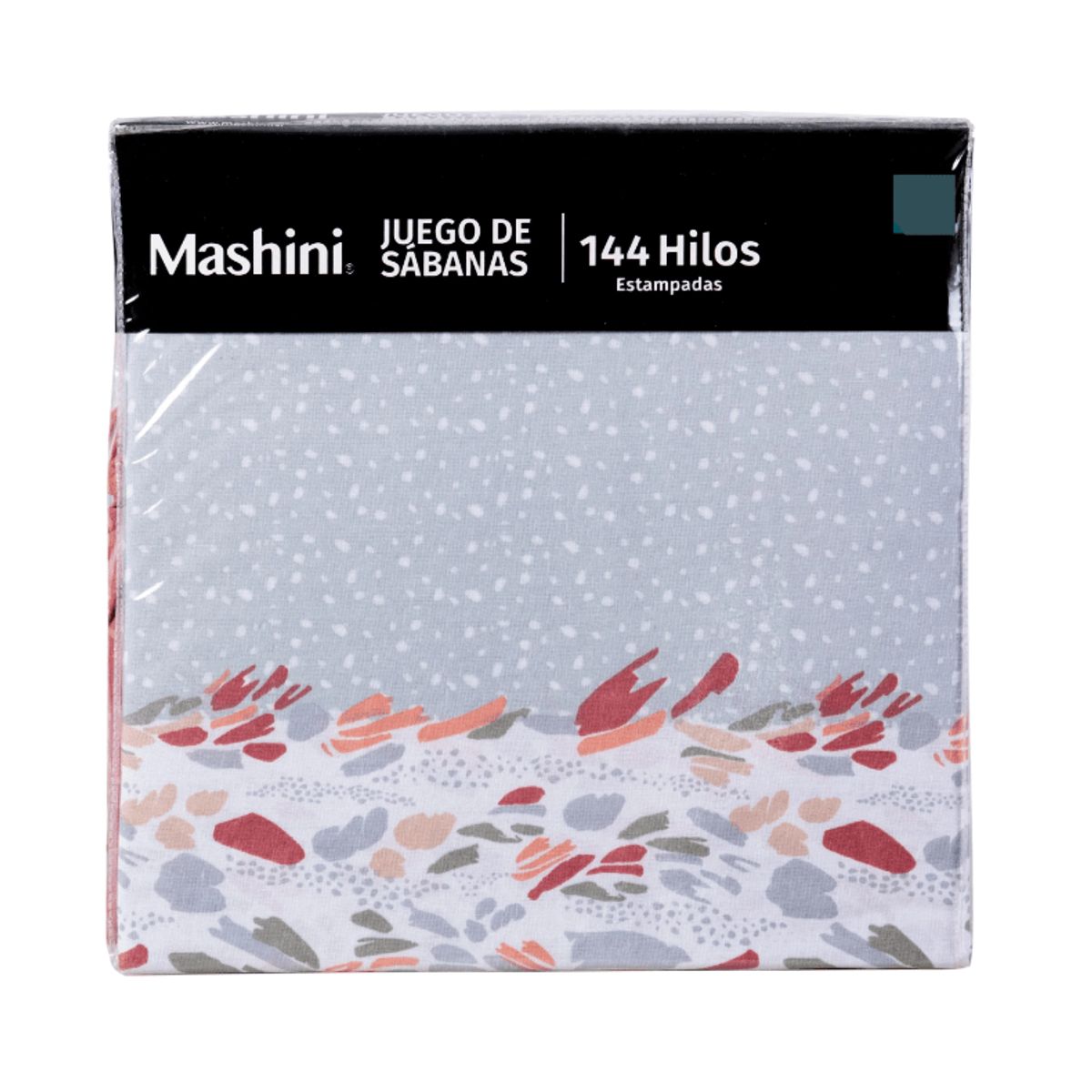 MASHINI - Sábana King 144 Hilos Estampada Ravena