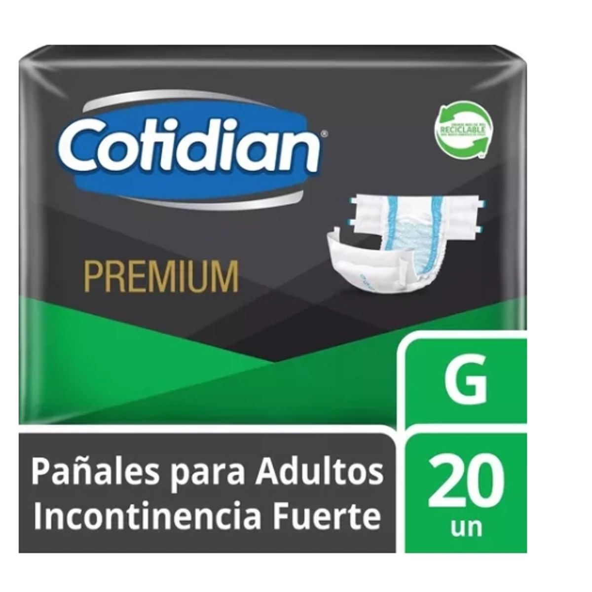 COTIDIAN - Pañales de Adulto Cotidian Premium G.