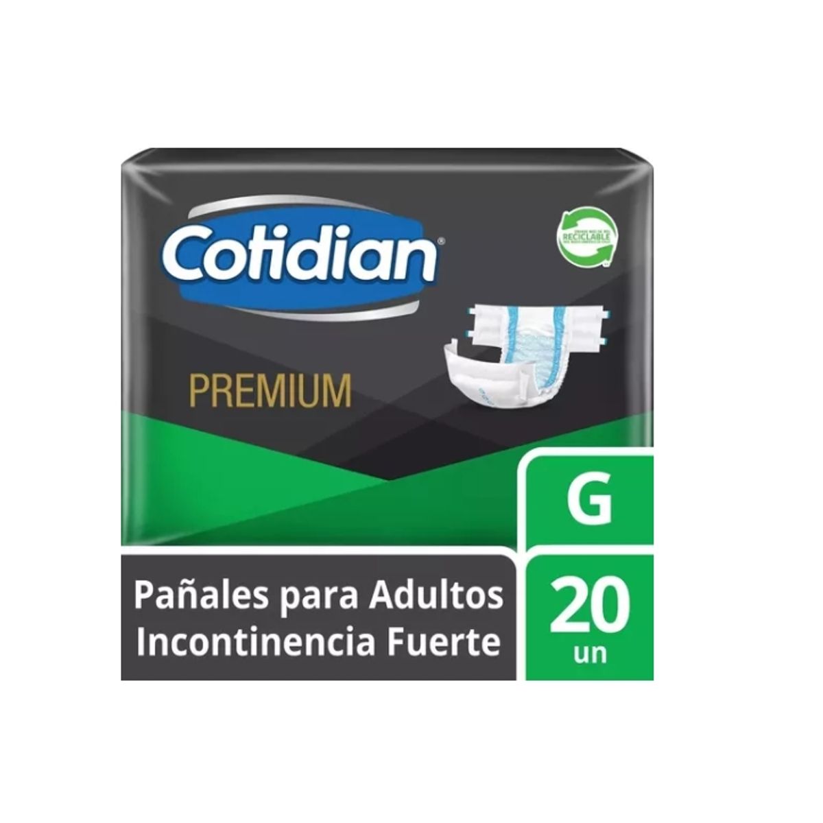 COTIDIAN - Pañales de Adulto Cotidian Premium G.