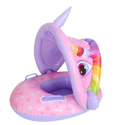 Imagen 2 del producto Flotador Inflable De Piscina Para Bebe Con Toldo Niño