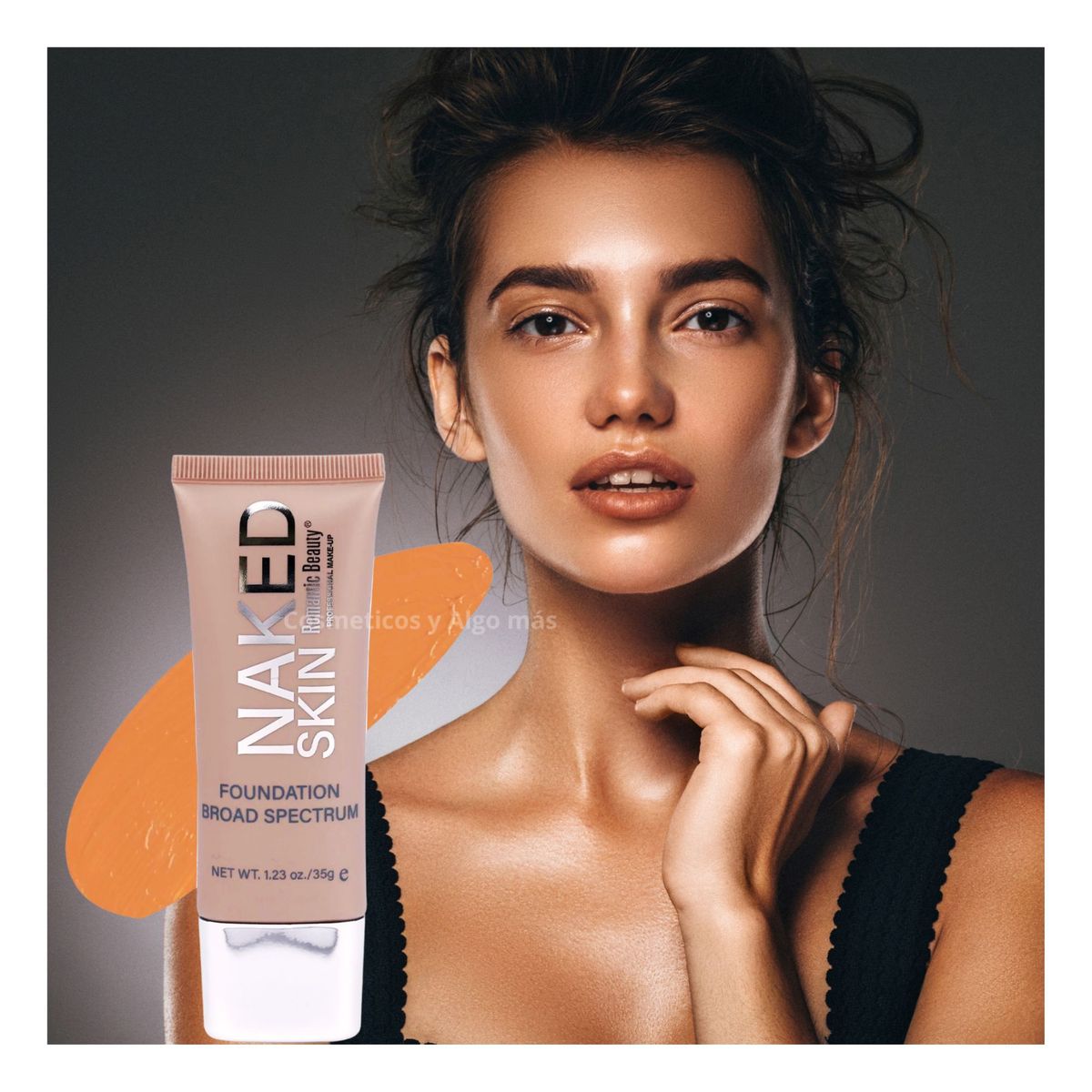 GENERICO - Base de maquillaje de alto espectro NAKED SKIN.