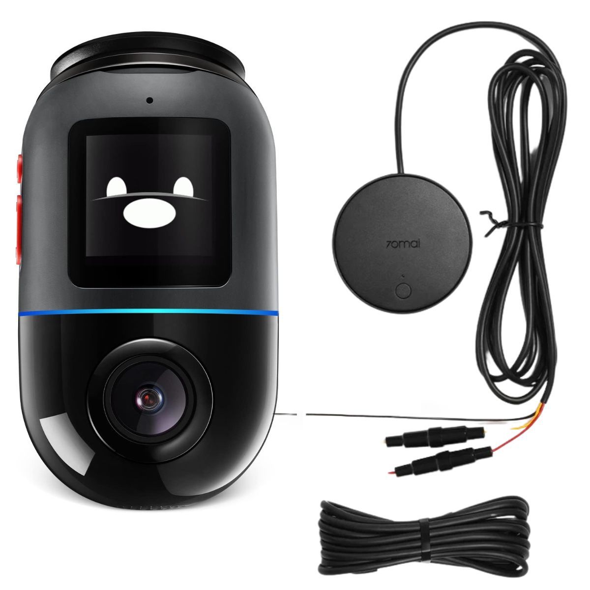 70MAI - Cámara para vehículo 70mai Omni X200 128GB y kit cableado UP04 4G