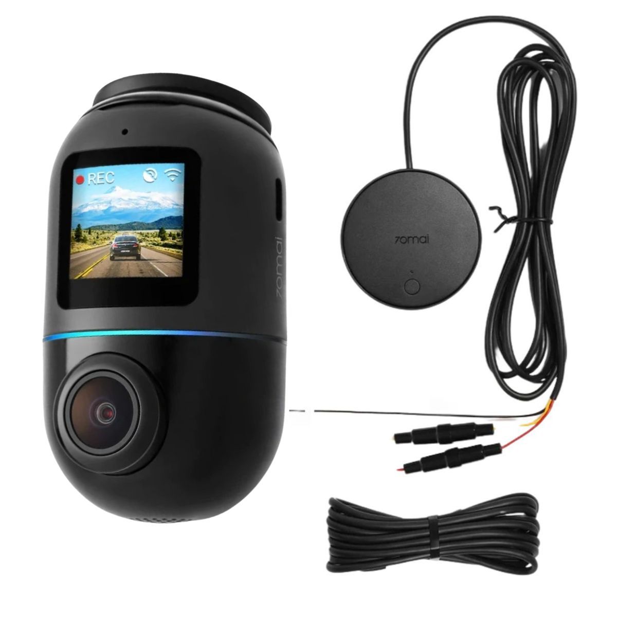 70MAI - Cámara de Auto 70mai Omni X200 128GB y kit cableado UP04 4G