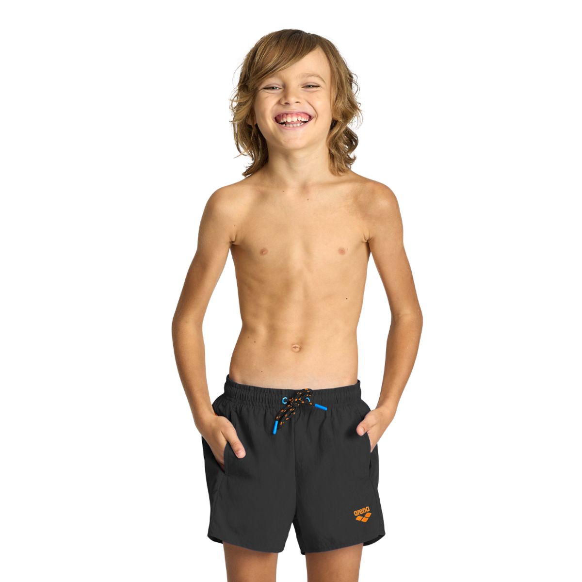 ARENA - Traje de Baño Niño Pro_File  Negro Arena