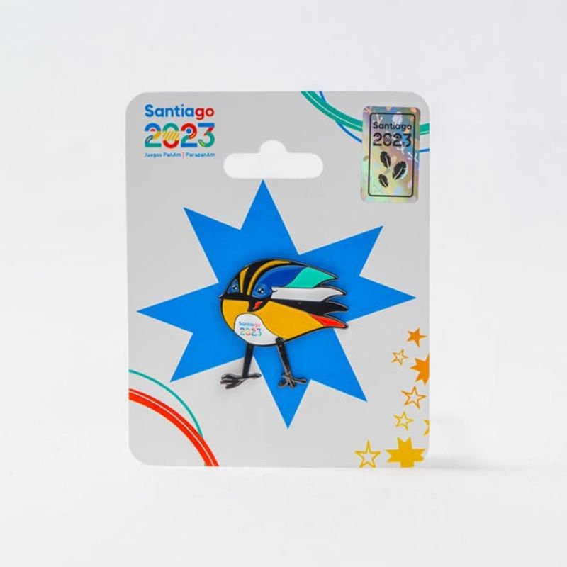 TUFANS - PIN MASCOTA JUEGOS SANTIAGO 2023