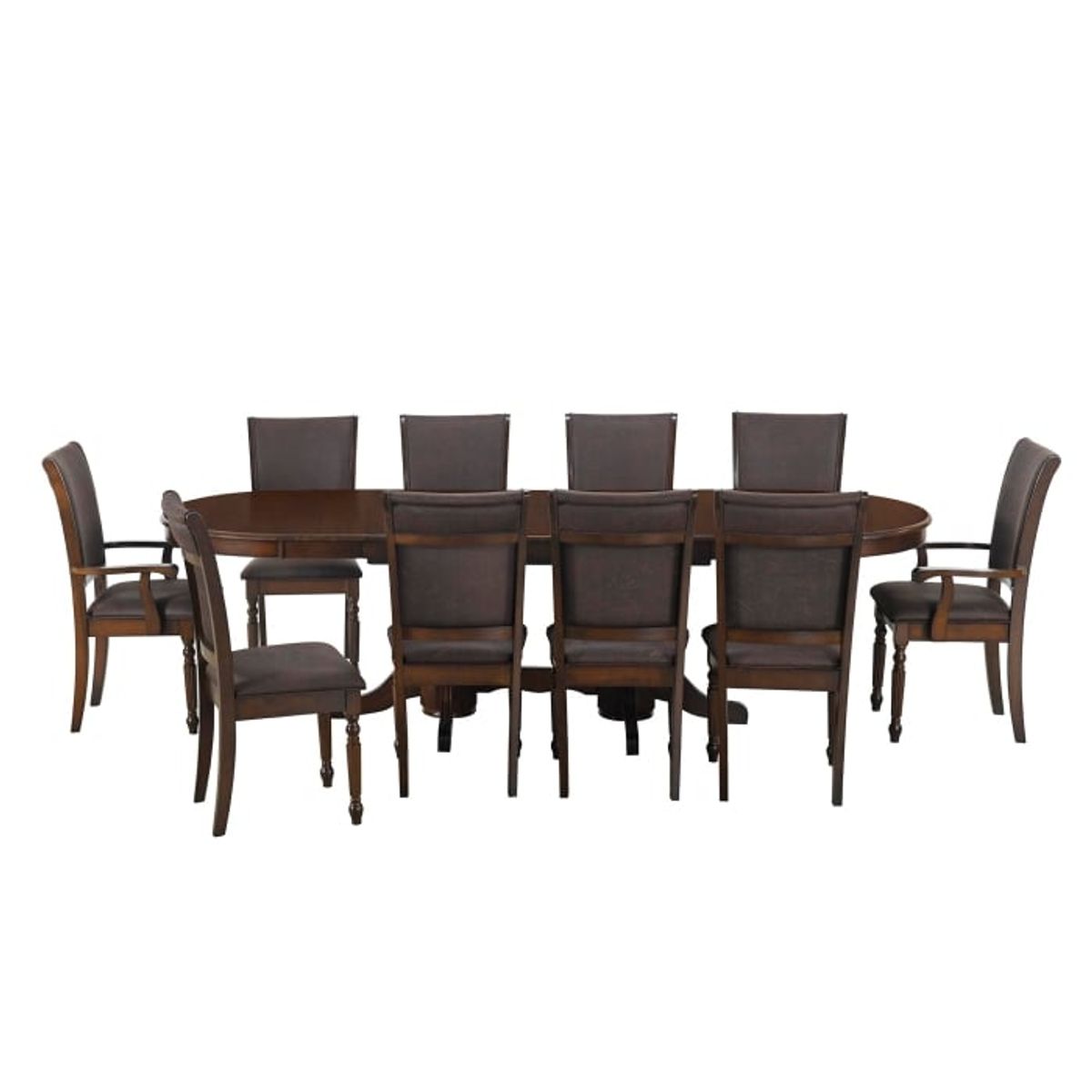MSA MUEBLES SANTA ANA - Juego de Comedor 10 Sillas Tibet