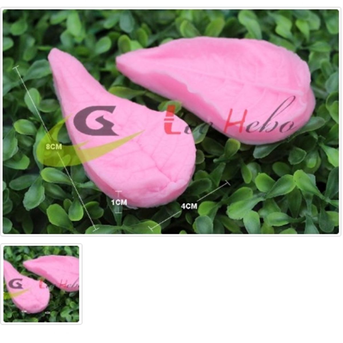 GENERICO - Molde Para Fondant Silicona Forma Nervaduras De Flor